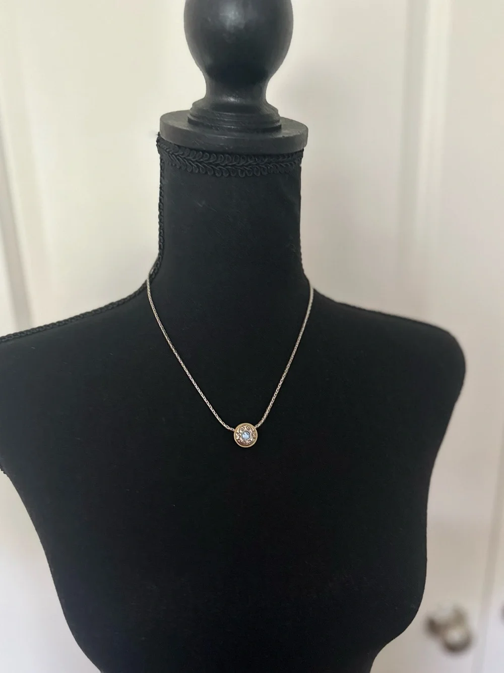 Brighton 💙 Celestial Blue Swarvorski Crystal Pendant Necklace - Retired
